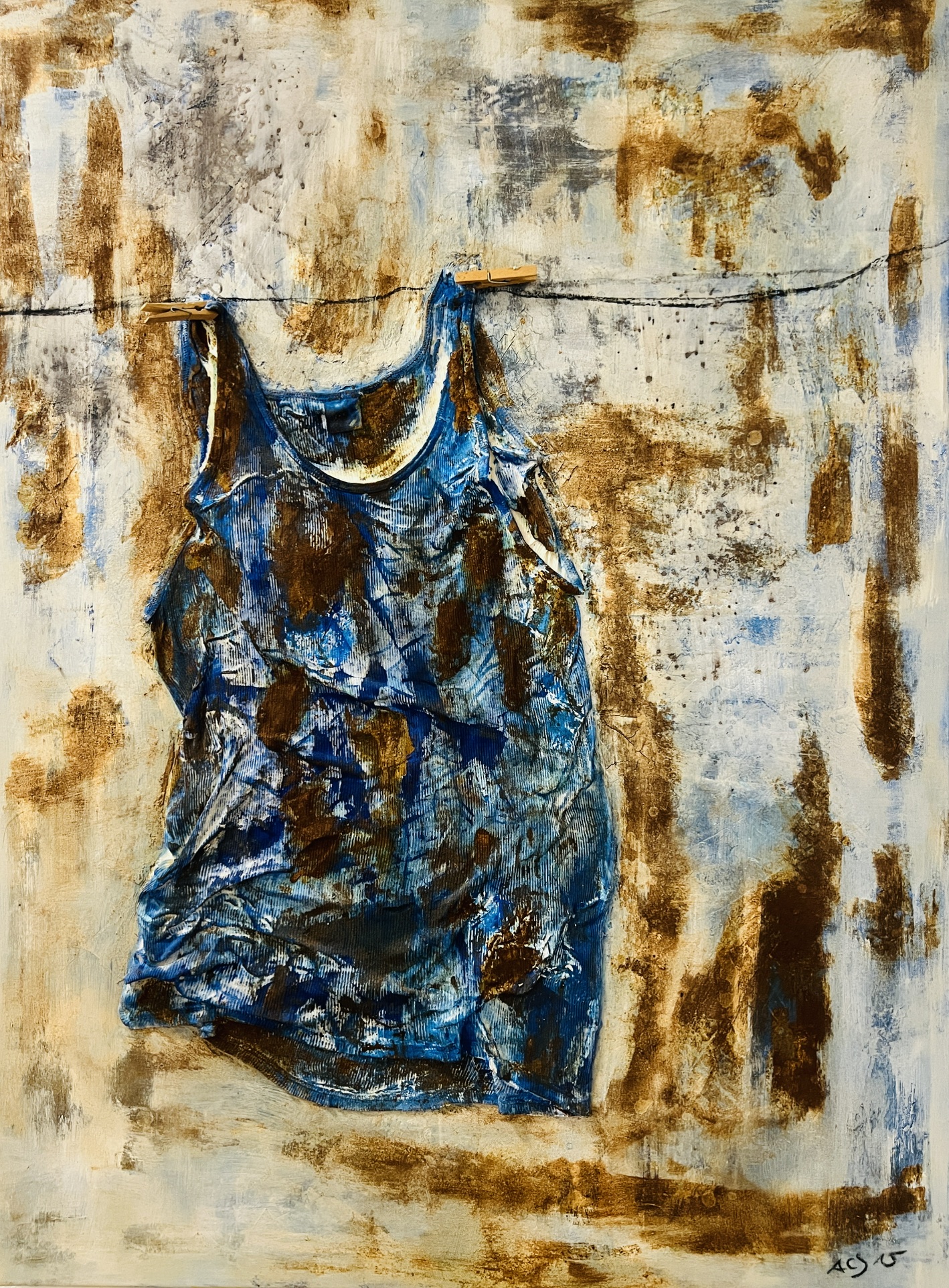 Was bleibt hängen, Ausstellung zwischen Kerker und einem Hauch von Freiheit, Werk von Anne Claire Schroeder-Rose, Eröffnung im Museum auf Schloss Waldburg am 6. August 2026 um 18 Uhr